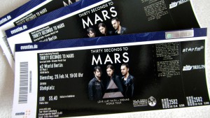 Eventimtickets zu "Thirty Seconds to Mars" (Fotografin: Julia Miller)