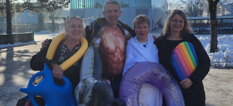 Schwimmenlernen im Obergeschoss?! Geht das?