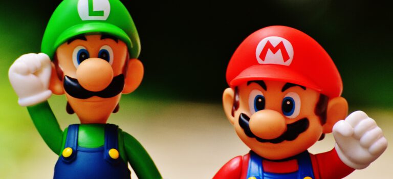 Die Videospiel-Reihe Super Mario